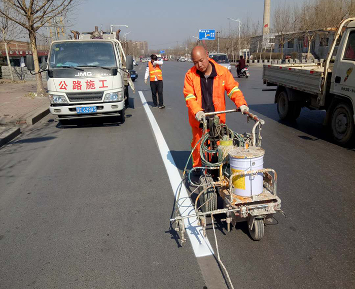 熱熔、冷噴標線 (4)